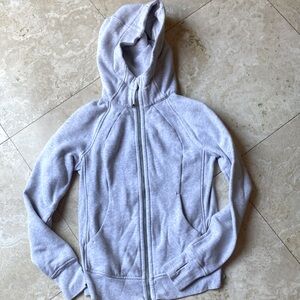 LuluLemon Scuba zip up in Heather great